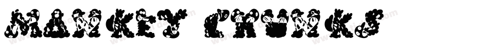 Monkey Chunks字体转换